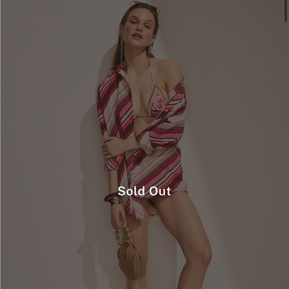 VICTORIA’S SECRET‼️SERIOUS BUYERS ONLY ‼️Shell straw crossbody bag removal chain - Picture 7 of 9